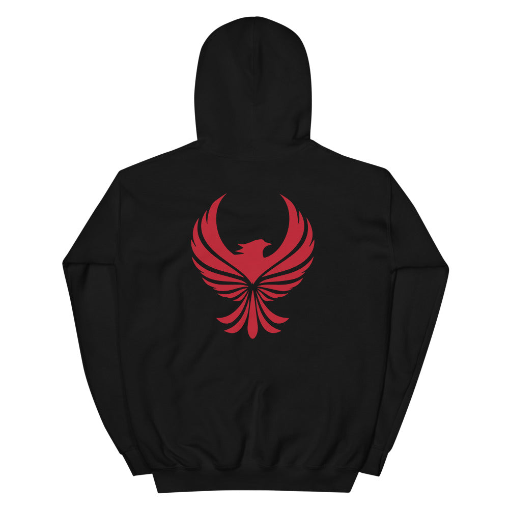 Unisex Hoodie Red Phoenix