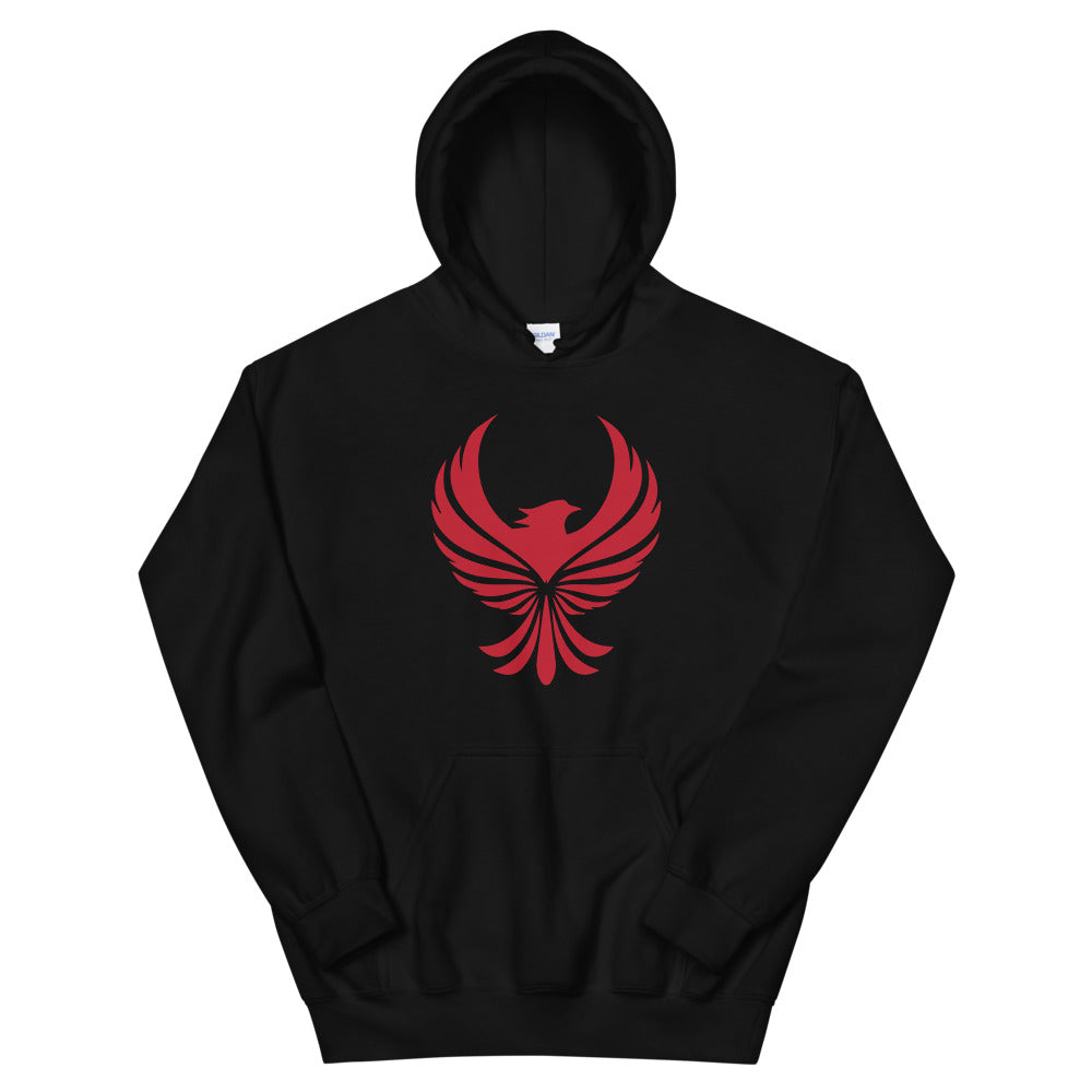 Unisex Hoodie Red Phoenix