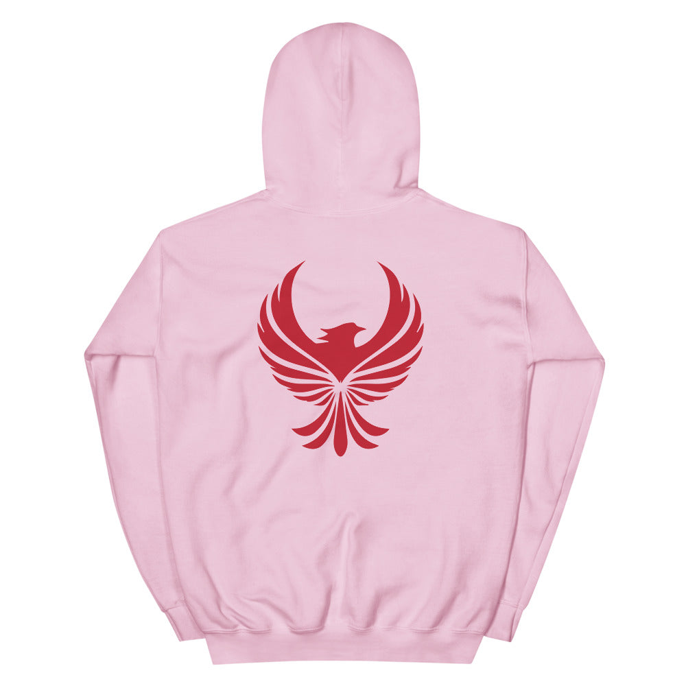 Unisex Hoodie Red Phoenix