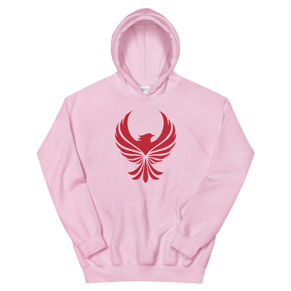 Unisex Hoodie Red Phoenix