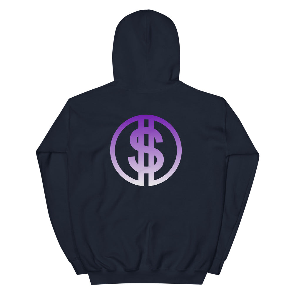 Unisex Hoodie Purple Sign