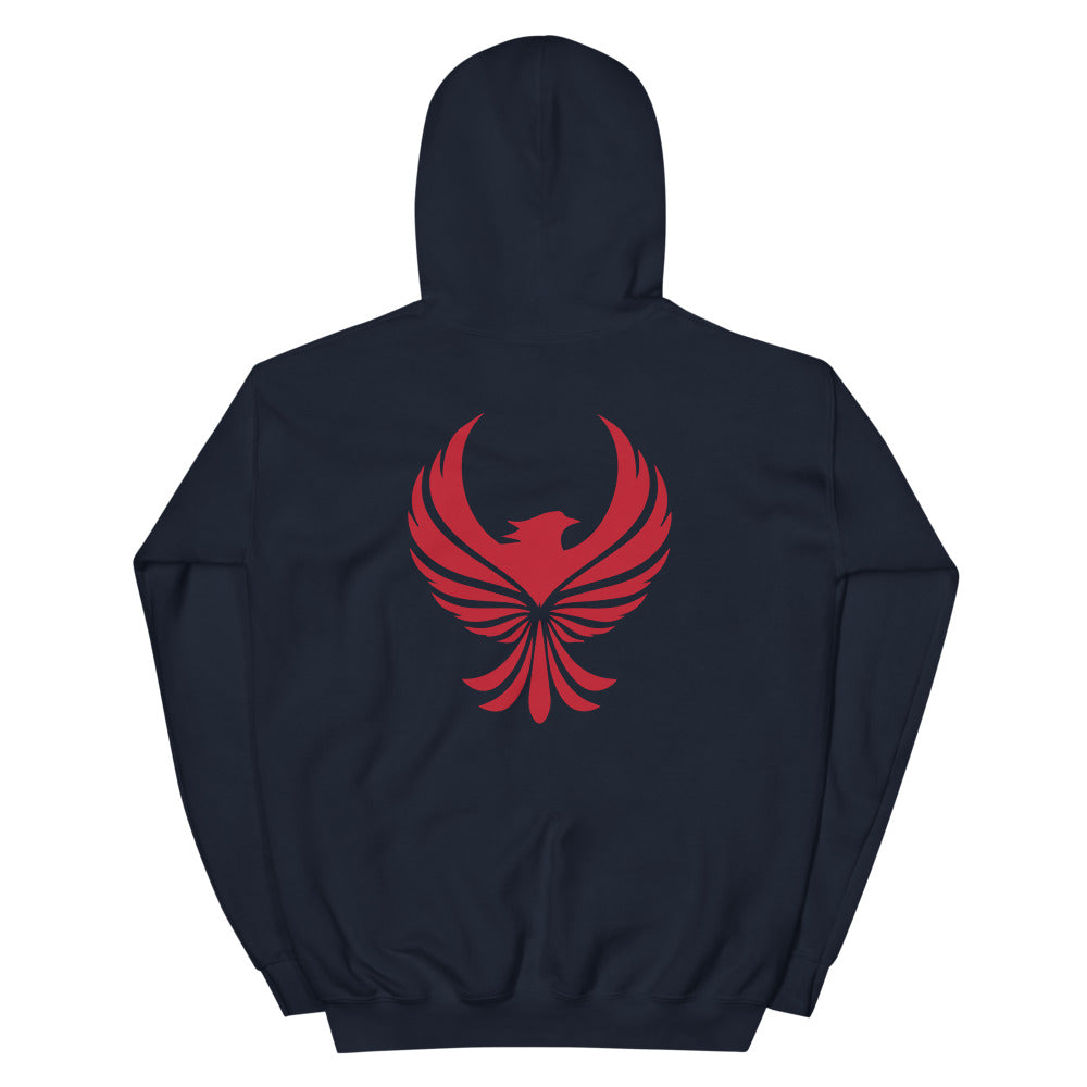 Unisex Hoodie Red Phoenix