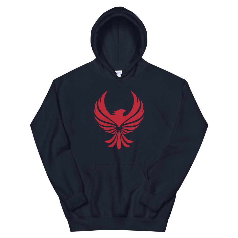 Unisex Hoodie Red Phoenix