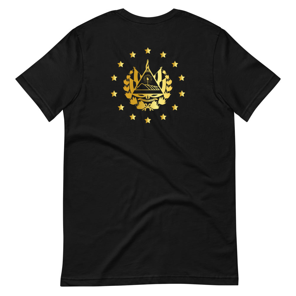 Short-Sleeve Unisex T-Shirt El Salvador Gold