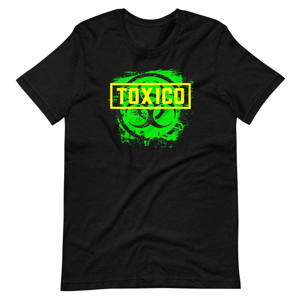 Short-Sleeve Unisex T-Shirt Yellow Toxico