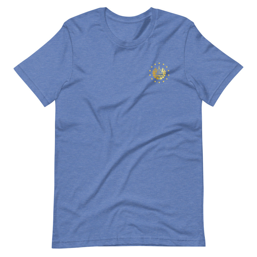 Short-Sleeve Unisex T-Shirt El Salvador Gold