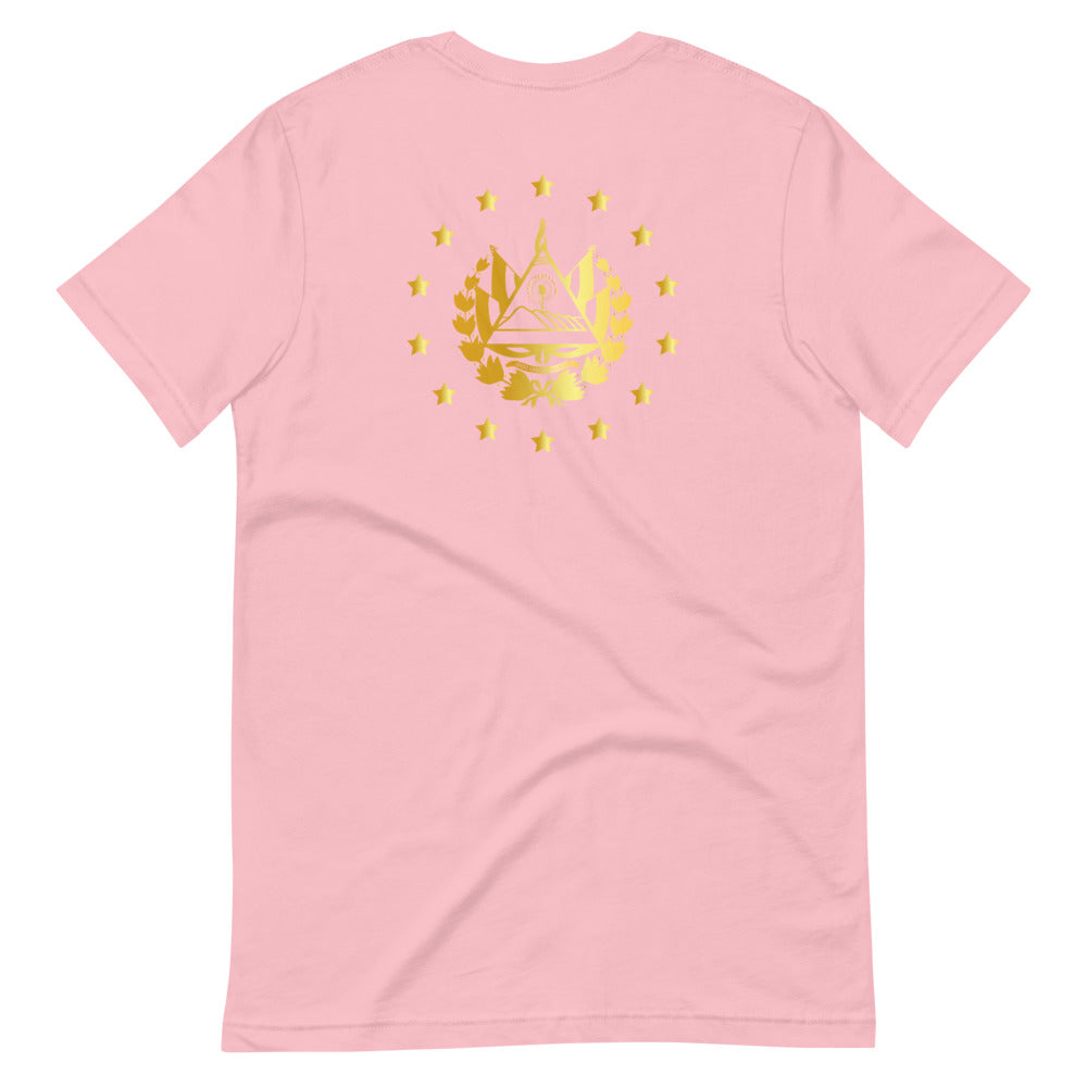 Short-Sleeve Unisex T-Shirt El Salvador Gold