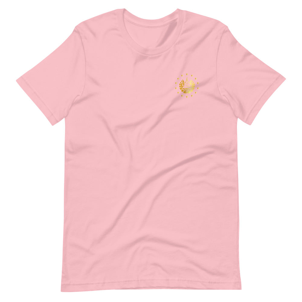 Short-Sleeve Unisex T-Shirt El Salvador Gold