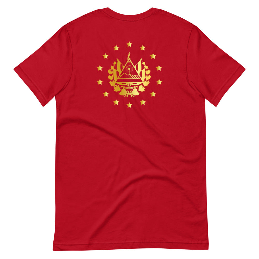 Short-Sleeve Unisex T-Shirt El Salvador Gold