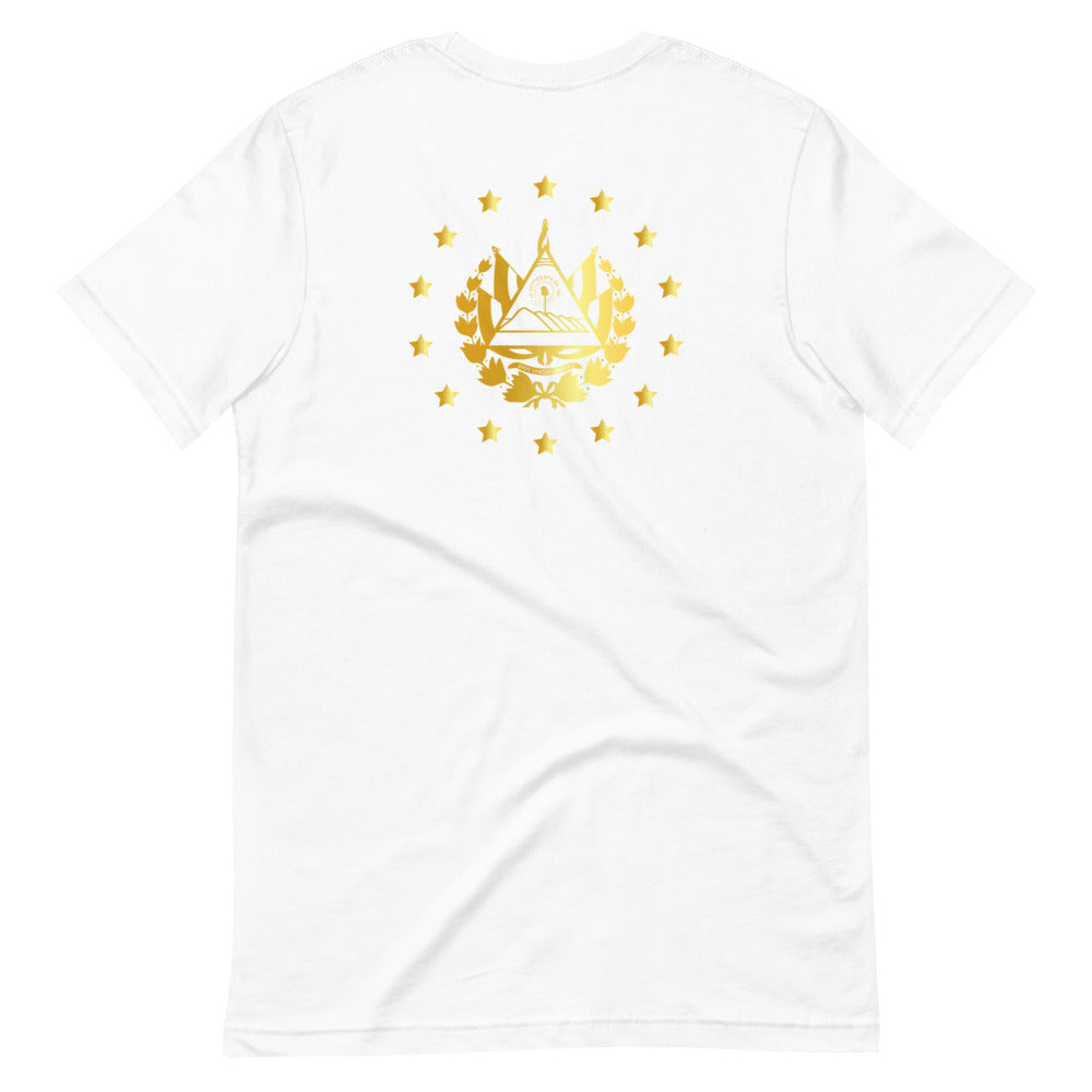 Short-Sleeve Unisex T-Shirt El Salvador Gold