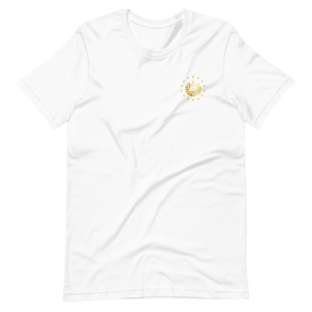 Short-Sleeve Unisex T-Shirt El Salvador Gold