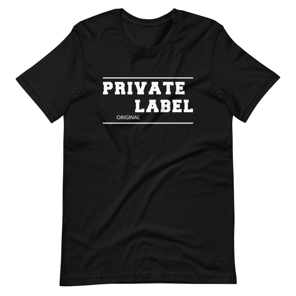 Short-Sleeve Unisex T-Shirt Private Label