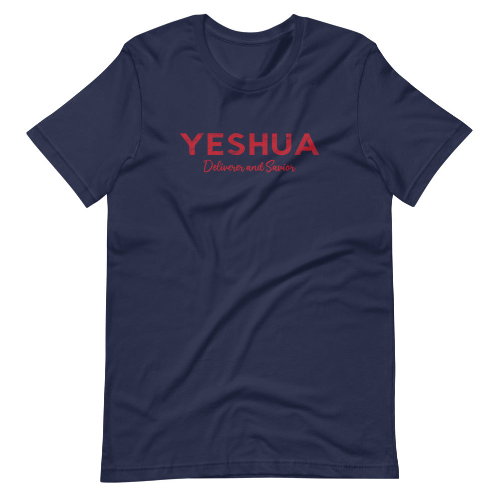 Short-Sleeve Unisex T-Shirt YESHUA Deliverer & Savior